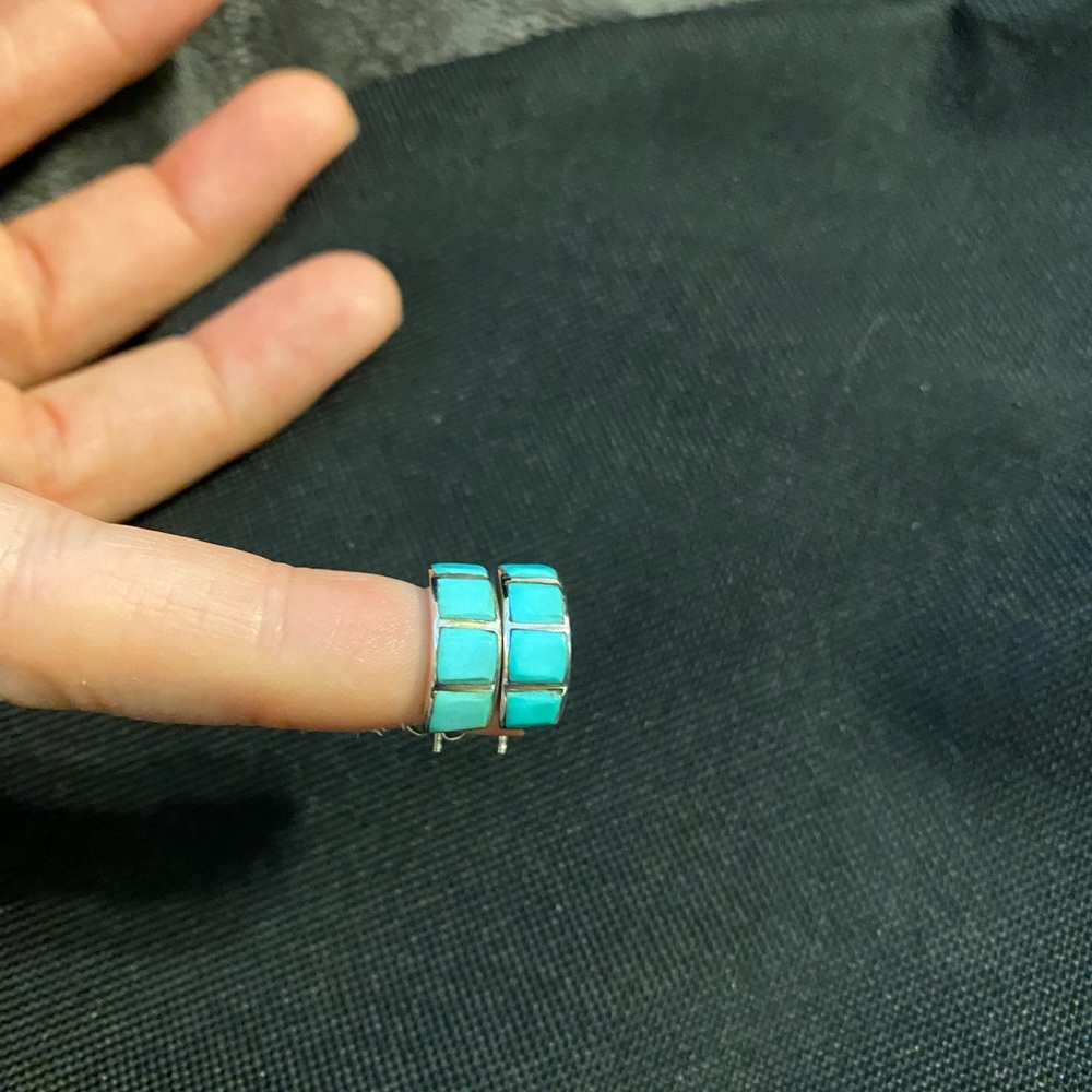 Turquoise earrings